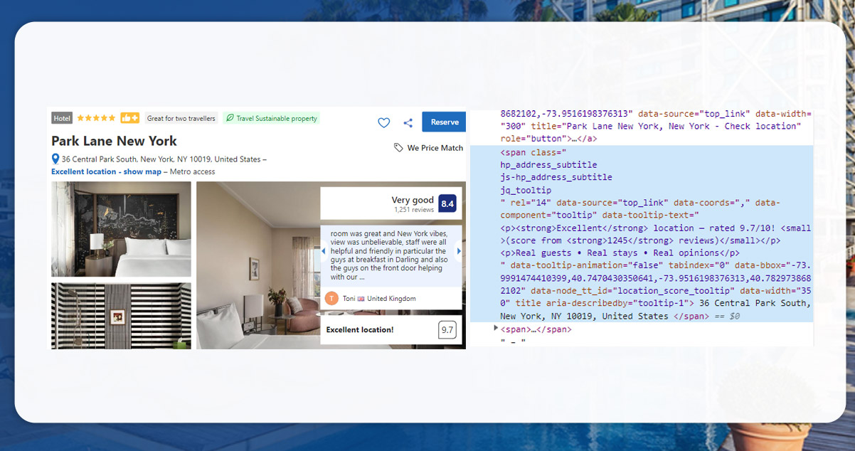 Here,-the-BS4-will-utilize-an-HTML-parser-for-converting-complex-HTML-documents-into-complex-tree-of-Python-objects.-So,-let’s-use-a-soup-variable-to-scrape-name-and-address.
